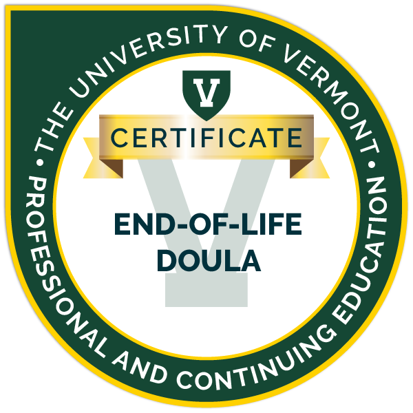 university of vermont certificate badge